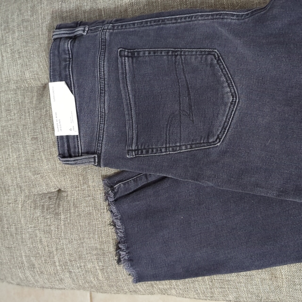 American Eagle super high rise jegging 28